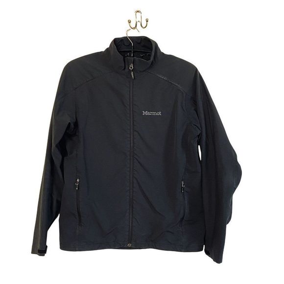 Marmont Approach Mens Jacket Large Black Zip Pockets - Picture 1 of 7